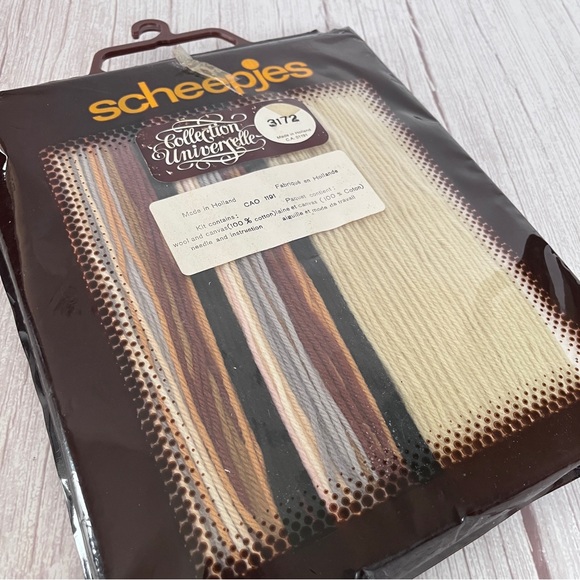 Scheepjes Framed Horse Portrait Needle Point Kit 3172 Holland Unworked Vintage - Picture 3 of 7